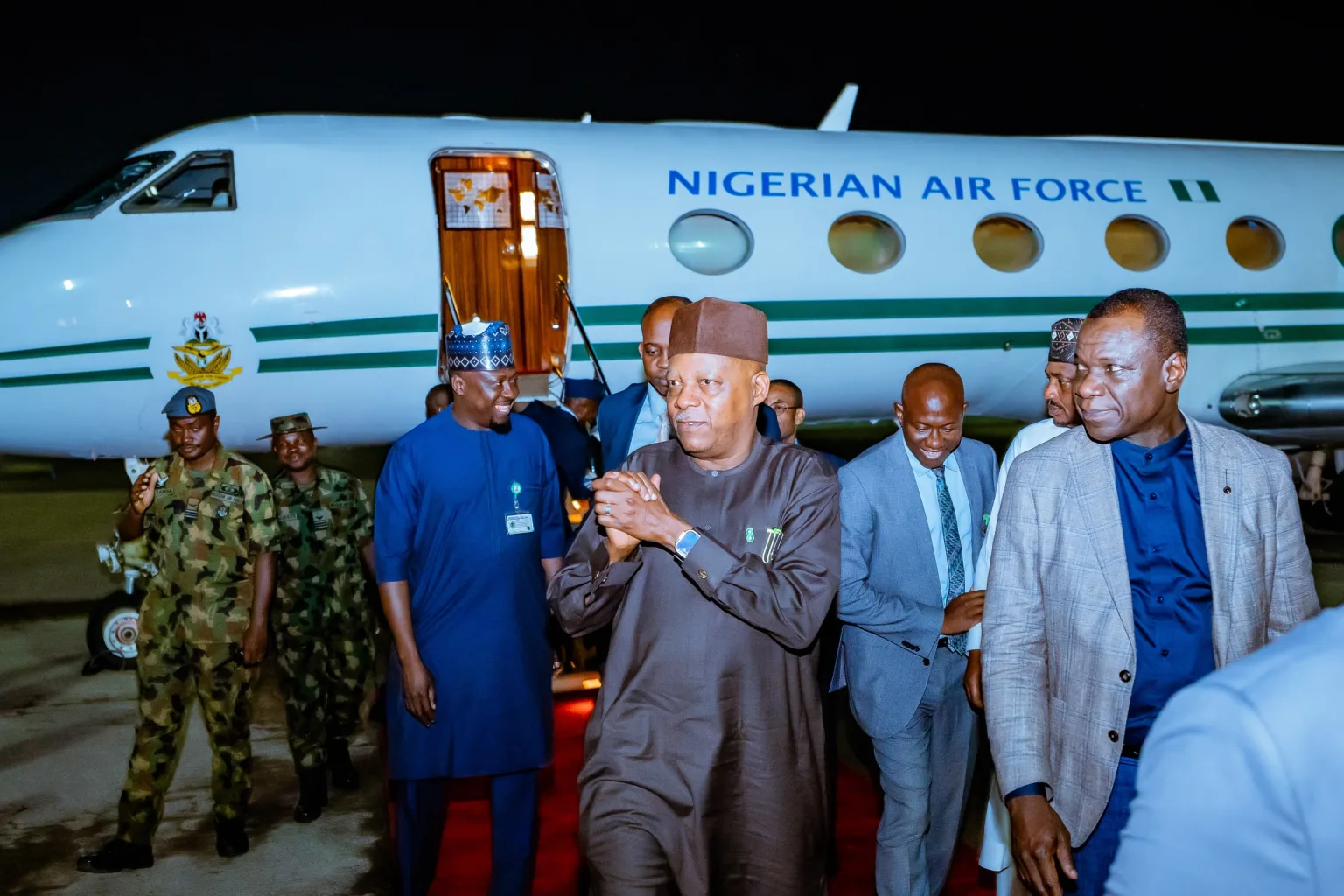 Shettima Returns From India After BRICS Leaders’ Summit